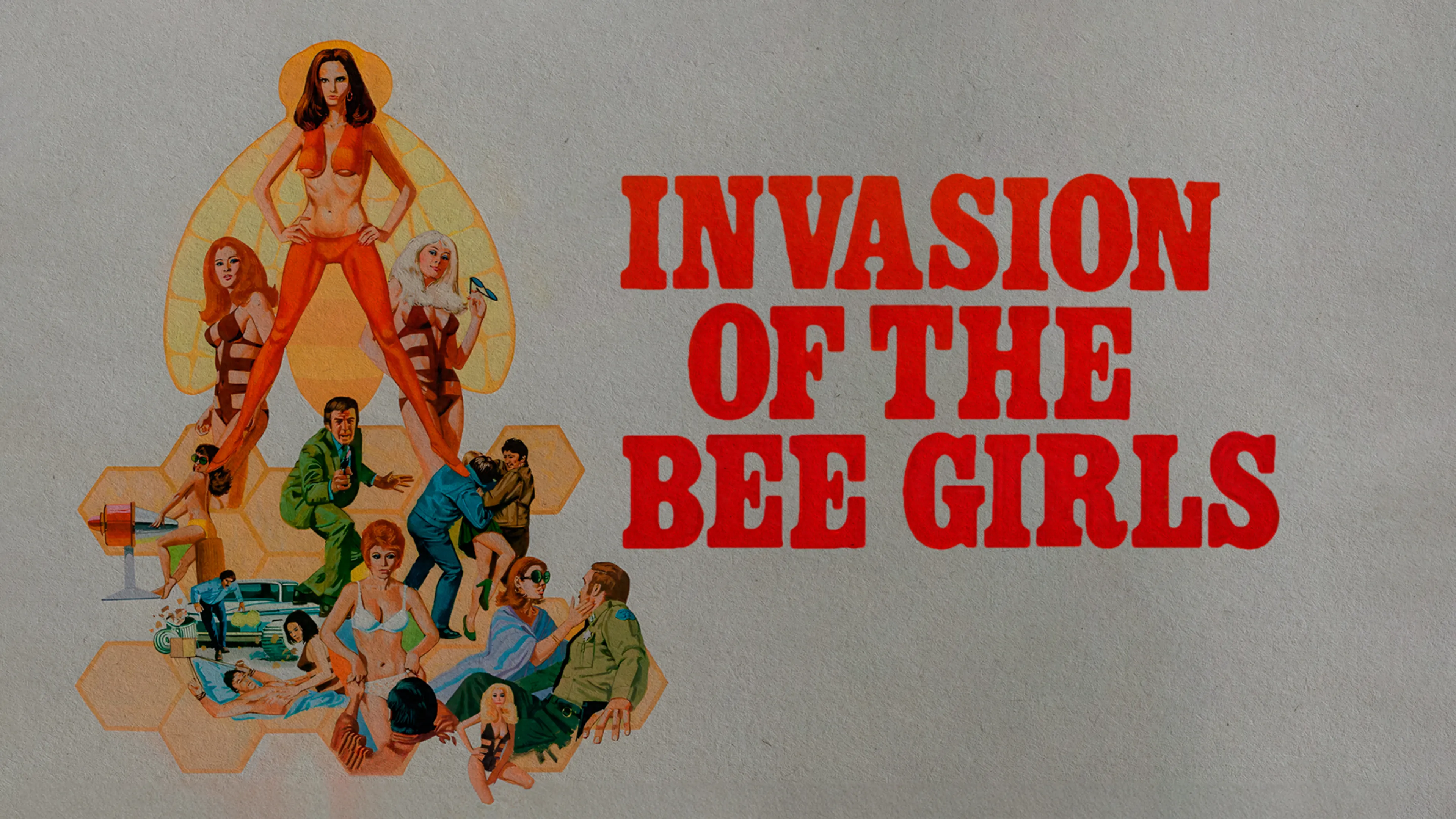 Invasion of the Bee Girls poster
